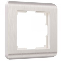 Изображение товара Рамка Werkel Stream одноместная перламутровая (a051264)