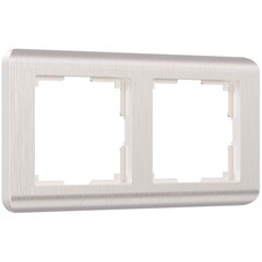 Изображение товара Рамка Werkel Stream двухместная перламутровая (a051262)
