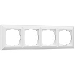 Изображение товара Рамка Werkel Fiore четырехместная белая (a051035)