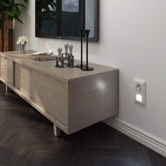 Рамка Werkel Fiore двухместная белая (a051028) - фото 3