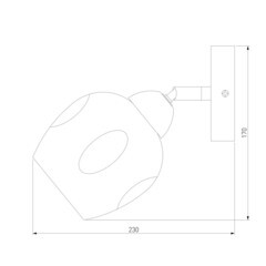 Бра Eurosvet Marci Е27 40 Вт 230 В хром IP20 (a047325) - фото 5