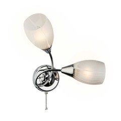 Изображение товара Бра Eurosvet Virginia Е27 60 Вт 230 В хром IP20 (00000055741)