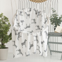 Плед 120х150 см Belezza Savanna флис белый - фото 2