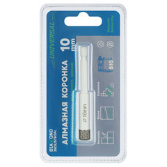 Коронка алмазная Diamond Industrial (DIDKVP10S10) по керамограниту d10 мм - фото 2