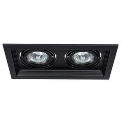 Изображение товара Светильник встраиваемый GU10 черный 100 Вт IP20 Arte Lamp Canis (A6661PL-2BK)