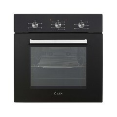 Духовой шкаф электрический встраиваемый Lex EDM 042 BL 595 мм черный