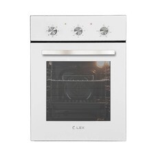Духовой шкаф электрический встраиваемый Lex EDM 4570 WH 450 мм белый