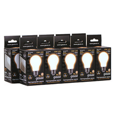 Лампа светодиодная филаментная Gauss E27 2700К 10 Вт 820 Лм 175-240 В груша матовая - фото 2