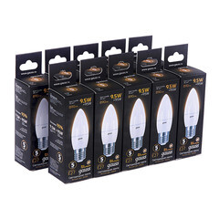 Лампа светодиодная Gauss E27 3000К 9,5 Вт 890 Лм 175-240 В свеча тонированная - фото 5