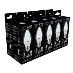 Лампа светодиодная Gauss E27 4100К 9,5 Вт 950 Лм 175-240 В свеча тонированная - фото 3