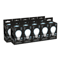 Лампа светодиодная филаментная Gauss E27 4100К 9 Вт 610 Лм 175-240 В шар тонированная - фото 3