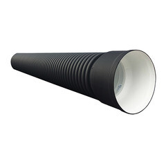 Изображение товара Труба двустенная гофрированная ПНД d315/276 мм 6 м SN6