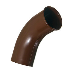 Изображение товара Колено стока Grand Line металлическое d90 мм коричневое RAL 8017