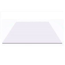 Лист оцинкованный 1,25х2 м 0,45 мм белый RAL 9003