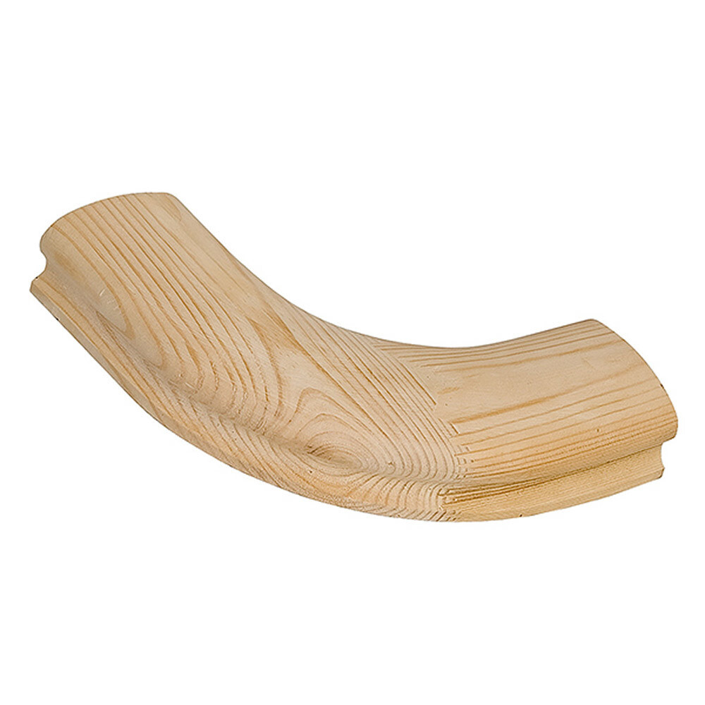 Изображение товара Поворот угол 90 сорт Экстра клееный для поручня 44х67 мм Россия