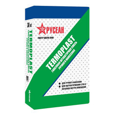 Изображение товара Штукатурка гипсовая Русеан Термопласт белая 30 кг