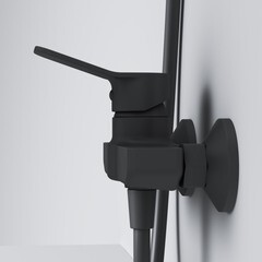 Смеситель для душа без излива AM.PM X-Joy черный без лейки однорычажный (F85A20022) - фото 5