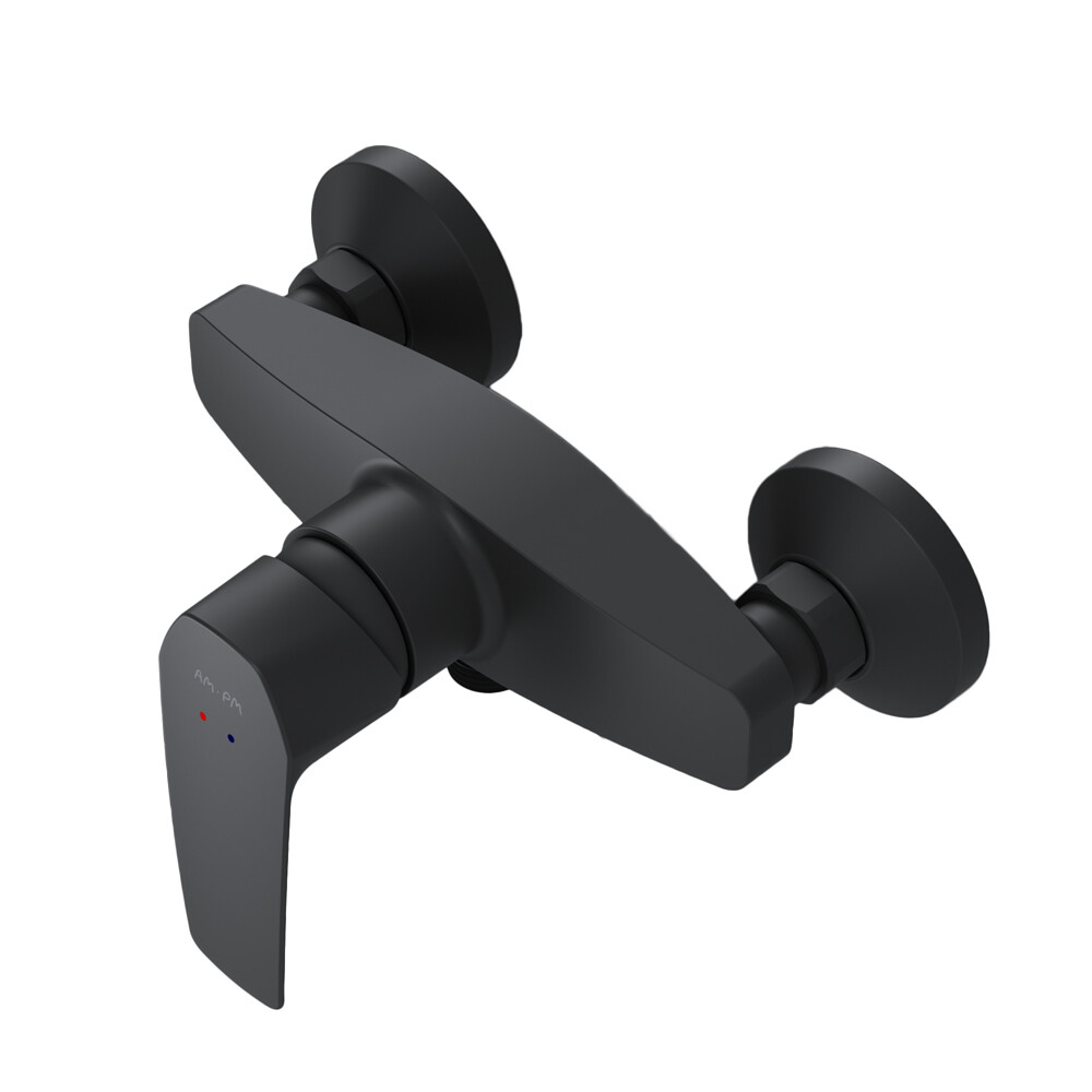 Смеситель для душа без излива AM.PM Gem черный без лейки однорычажный (F90A20022)