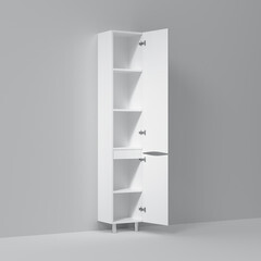 Пенал AM.PM Like 35 см напольный правый белый - фото 2