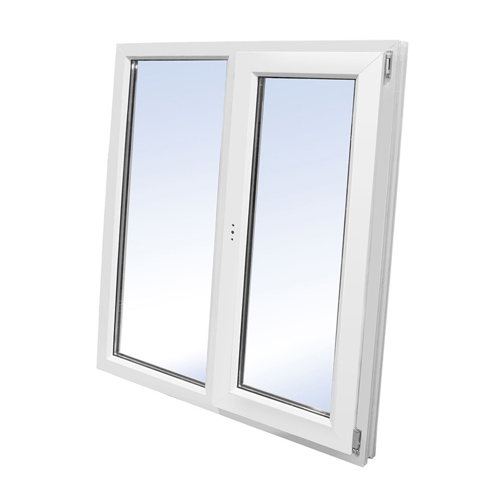 Изображение товара Пластиковое окно VEKA Softline 70 1160х1200 мм двухкамерное энергосберегающее с немецкой фурнитурой