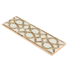 Плитка бордюр Unitile Глория бежевая 02 250х75х8 мм - фото 6