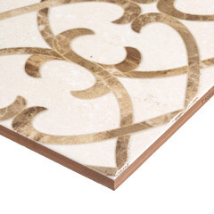 Плитка декор Unitile Глория бежевая 01 400х250х8 мм - фото 5