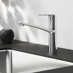 Смеситель для кухни AM.PM Gem хром с высоким изливом однорычажный (F90A00000) - фото 4