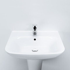 Раковина AM.PM Like 55 см подвесная белая (C804221WH) - фото 4