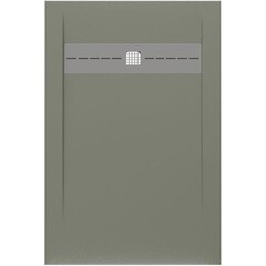 Изображение товара Поддон Allen Brau Infinity литьевой мрамор 120х90х3 см прямоугольник оливковый низкий (8.21003-CGM)