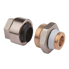 Адаптер трубный Simplex Plus 1/2 х G 1/2 НР для стальных труб (F13078) - фото 2