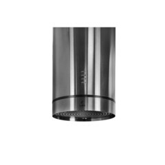 Кухонная вытяжка островная Lex Tubo Isola 35 Inox 35 см серая