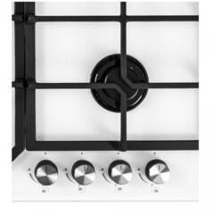 Варочная панель газовая Lex GVG 642 4 конфорки белая - фото 3