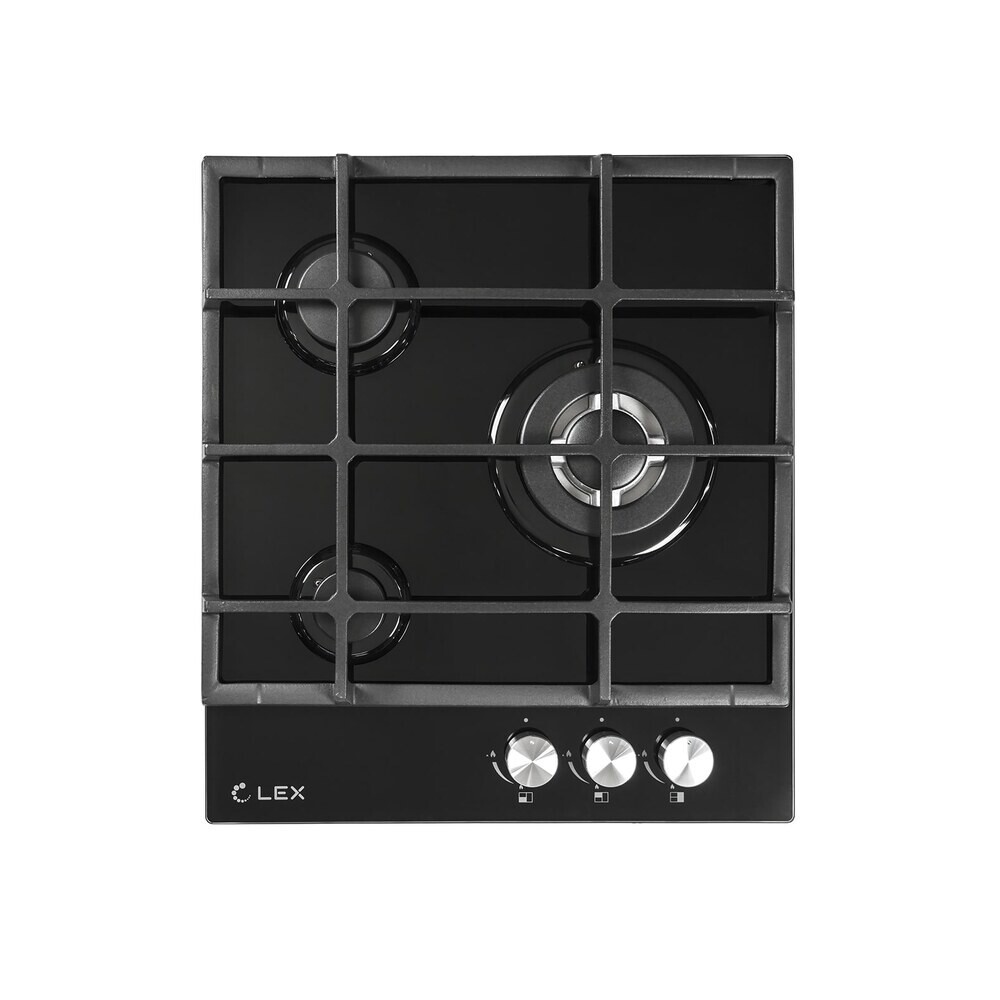 Изображение товара Варочная панель Lex GVG 431 Black с Wok-конфоркой и газ-контролем