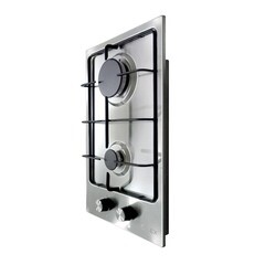 Варочная панель газовая Lex GVS 320 2 конфорки нержавеющая сталь - фото 4