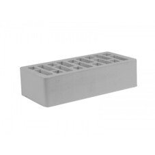 Кирпич облицовочный пустотелый серый М200 250х120х65 мм 1 NF Железногорск