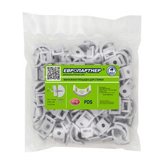Площадка для крепления стяжек Европартнер PDS 25х14 мм нейлоновая серая (100 шт.) (89299) - фото 3