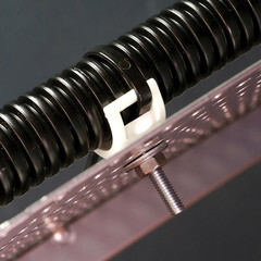 Площадка для крепления стяжек Европартнер PDS 25х14 мм нейлоновая черная (100 шт.) (89300) - фото 2