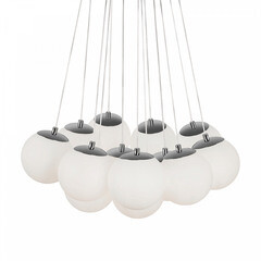 Люстра подвесная Freya Fiesta E27 780 Вт 52 кв.м (FR5231PL-13CH) - фото 4