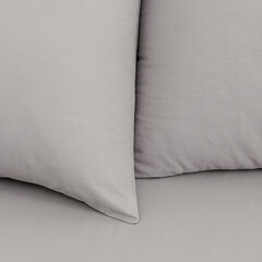 Комплект постельного белья 1,5-спальный перкаль Василиса Idea светло-серый без простыни - фото 2