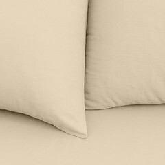 Комплект постельного белья 1,5-спальный перкаль Василиса Idea бежевый без простыни - фото 4