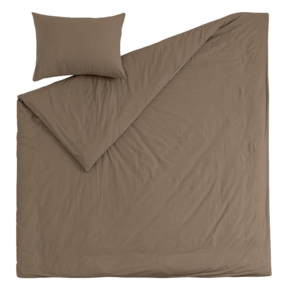 Изображение товара Комплект постельного белья 1,5-спальный перкаль Василиса Idea коричневый