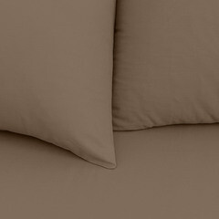 Комплект постельного белья 1,5-спальный перкаль Василиса Idea коричневый без простыни - фото 5