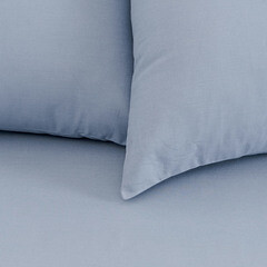 Комплект постельного белья 1,5-спальный перкаль Василиса Idea голубой без простыни - фото 4