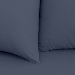 Комплект постельного белья 1,5-спальный перкаль Василиса Idea синий без простыни - фото 2