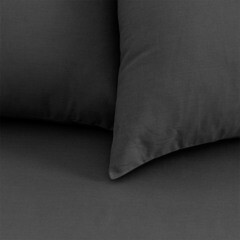 Комплект постельного белья 1,5-спальный перкаль Василиса Idea графит без простыни - фото 4