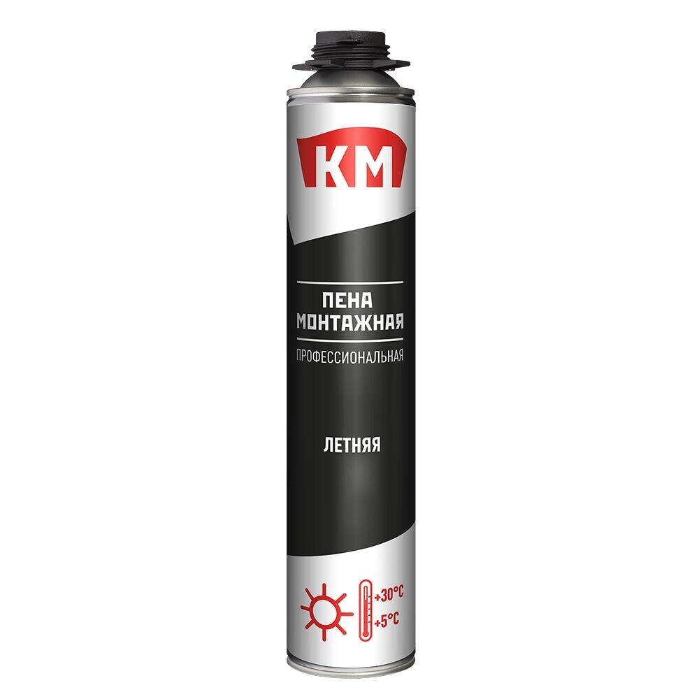 Изображение товара Пена монтажная КМ 80325 Летняя профессиональная 700 мл