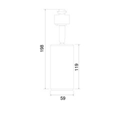 Трековый светильник однофазный Elektrostandard Svit 40 Вт GU10 черный (a048166) - фото 4