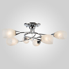 Люстра потолочная Eurosvet Virginia E27 60 Вт 24 кв.м (2275/6) - фото 3