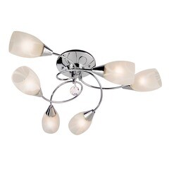 Люстра потолочная Eurosvet Virginia E27 60 Вт 24 кв.м (2275/6) - фото 1