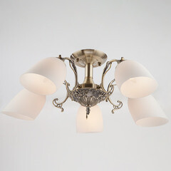 Люстра потолочная Eurosvet Ariele E27 60 Вт 24 кв.м (22010/5) - фото 2